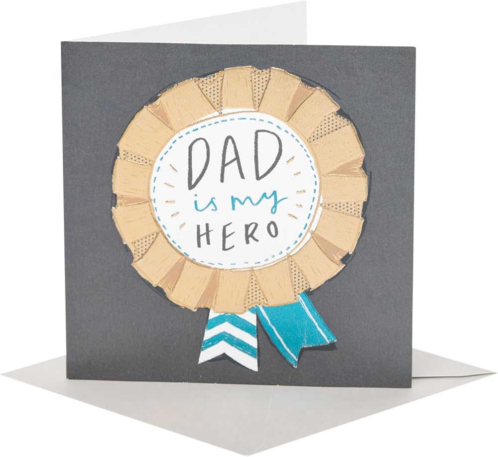 Kindred Rosette Design Dad Father's Day Card
