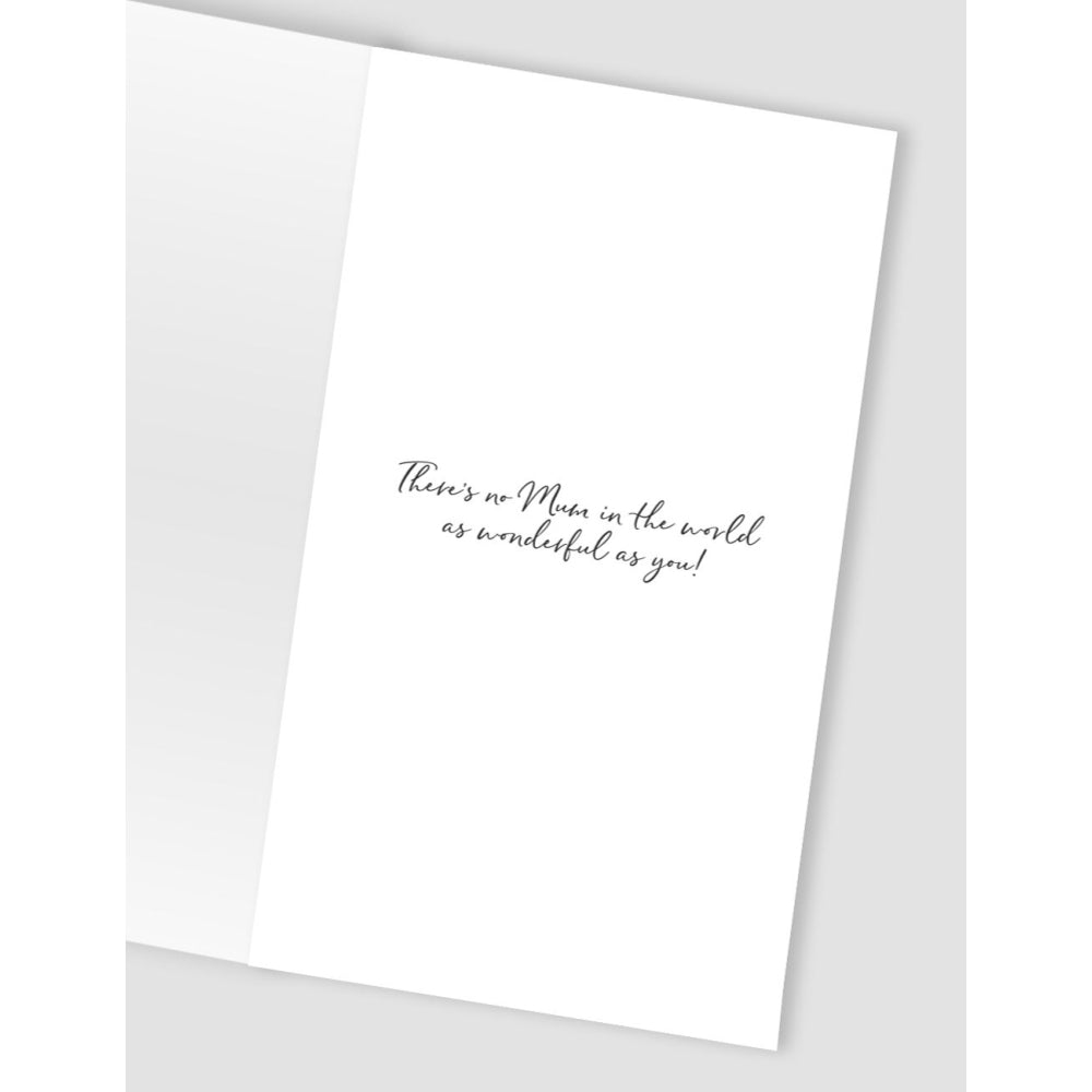 Beautiful Flutter in Luxury! Hand-Finished Mother's Day Card