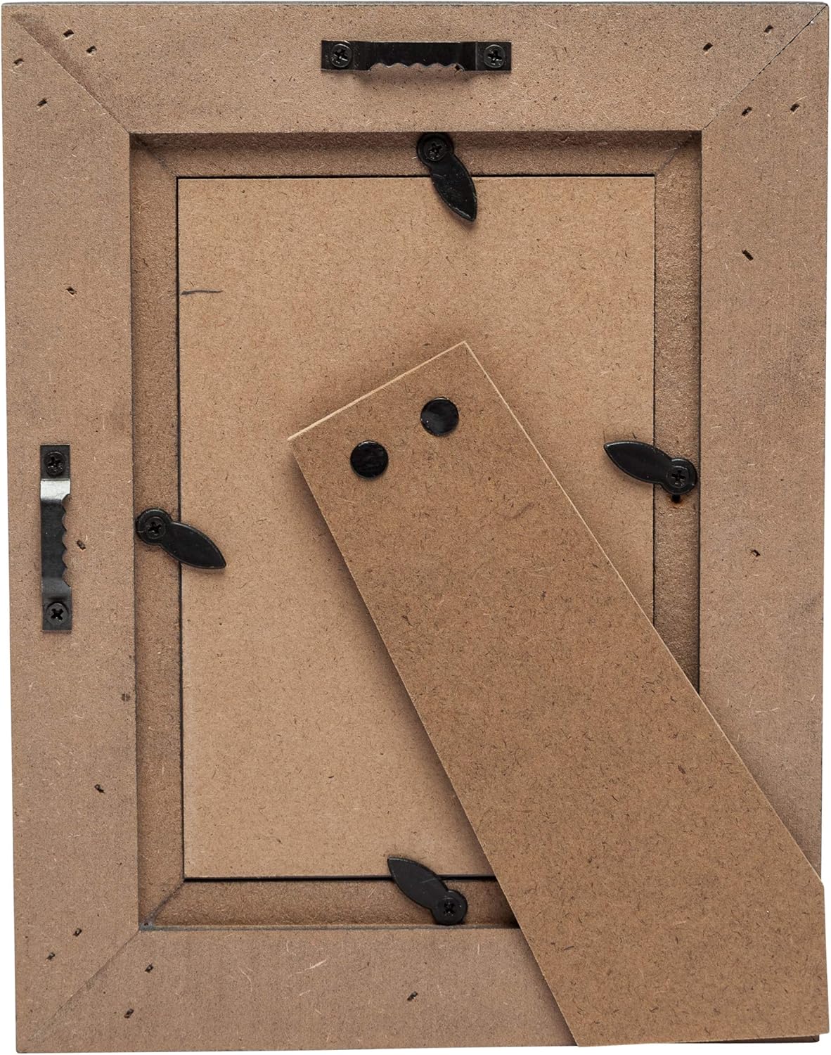 Pack of 12 Hampton Farmhouse 4x6 Distressed Grey Painted Wood Photo Frames