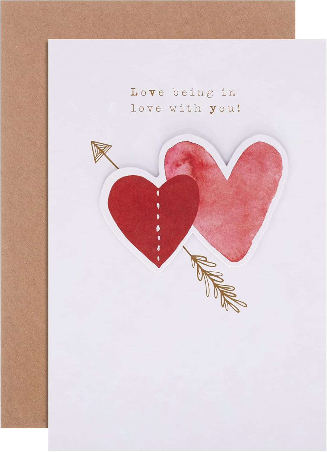 Classic Illustration Design Love Anniversary Card