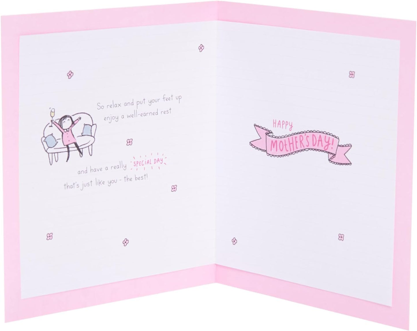 Cute Poem Design Mother's Day Card
