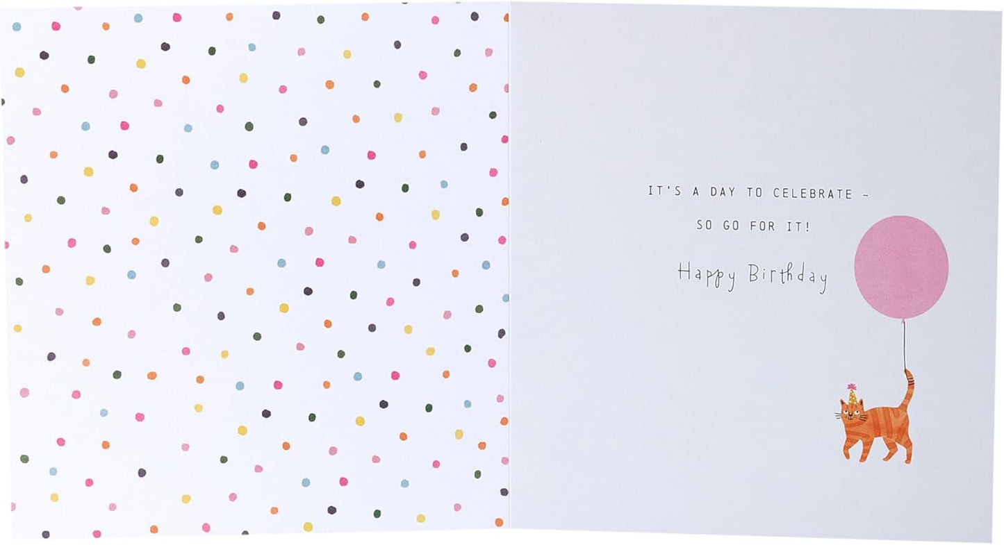 Party Cats Design Birthday Card