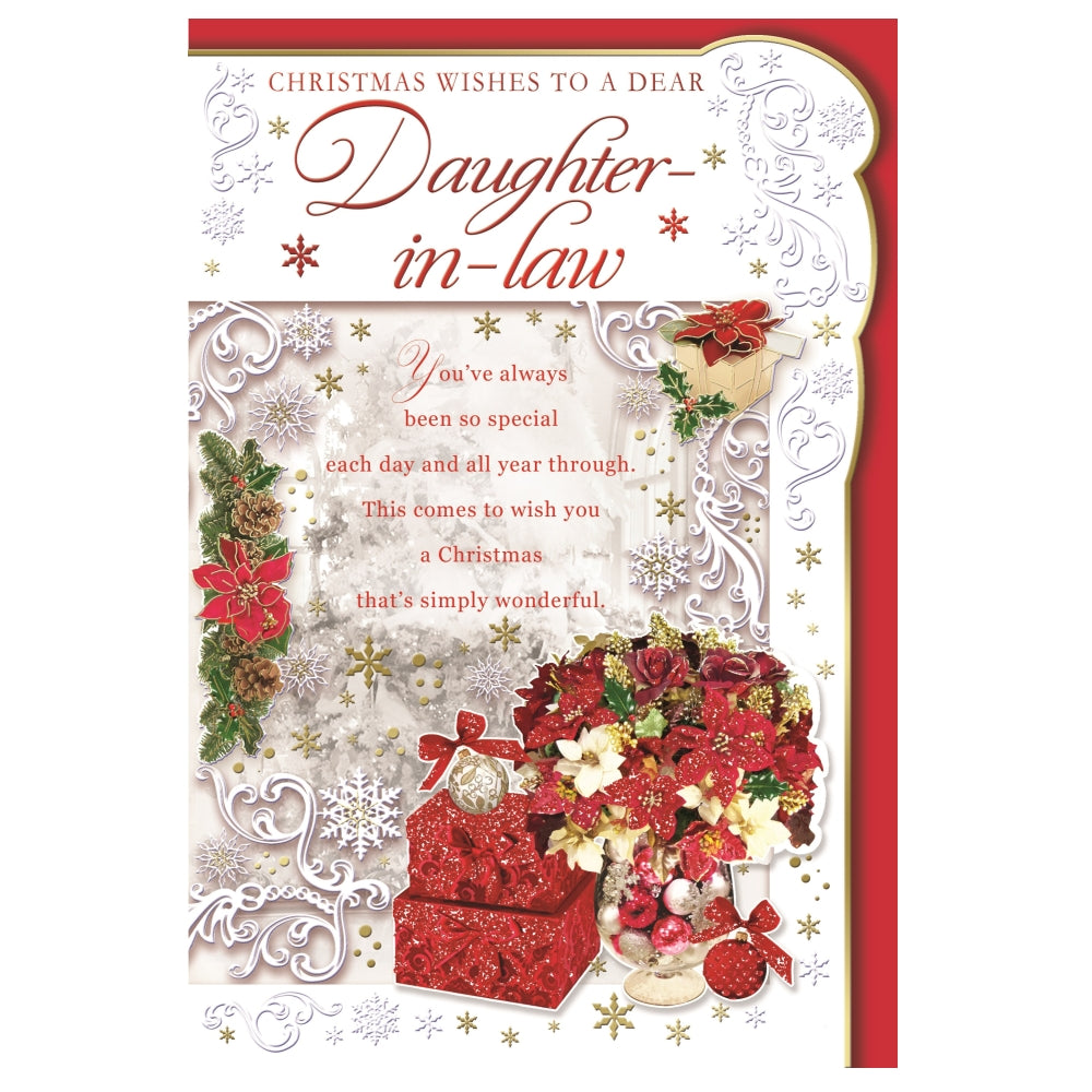Wedding Gifts Son Daughter-in-Law Christmas Greeting Card