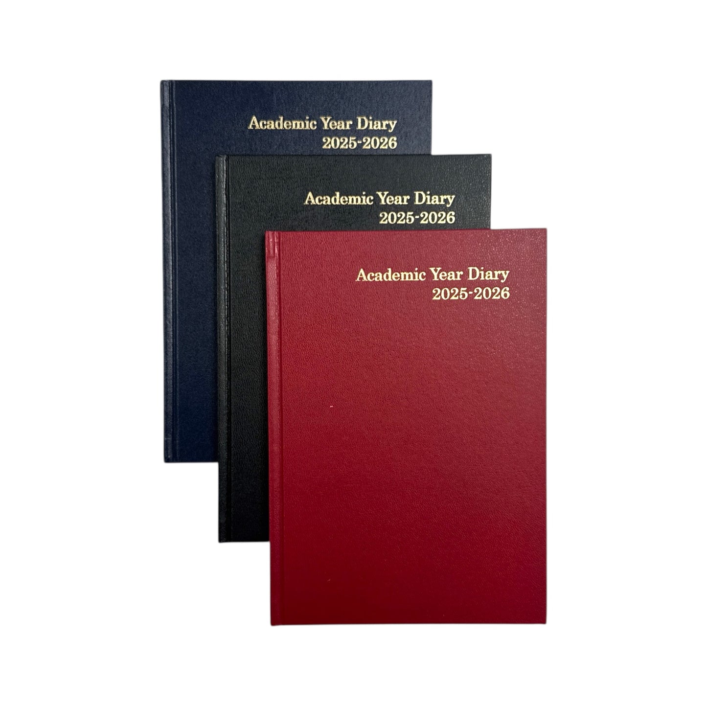 Janrax 2025-2026 A5 Week to View Burgundy Academic Diary
