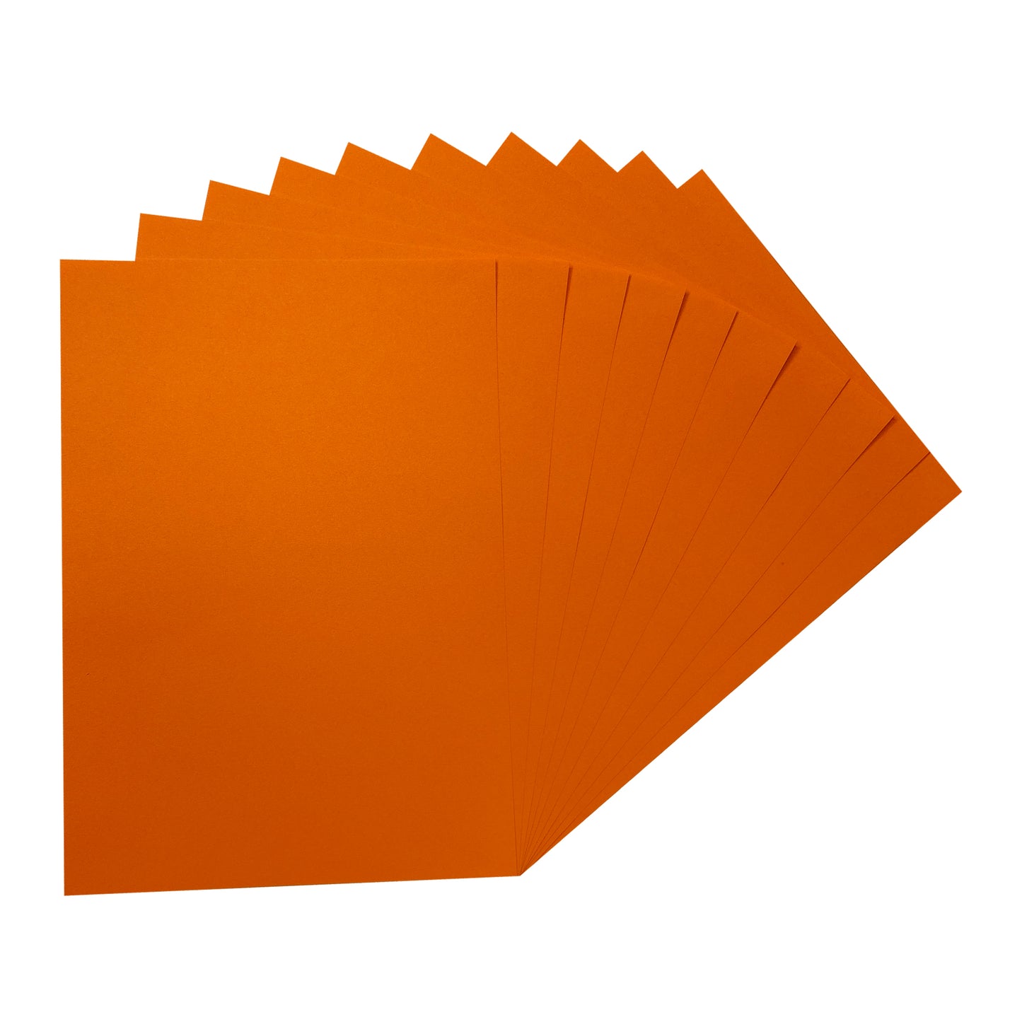 Pack of 1000 A5 Orange Coloured Paper 75gsm Sheets