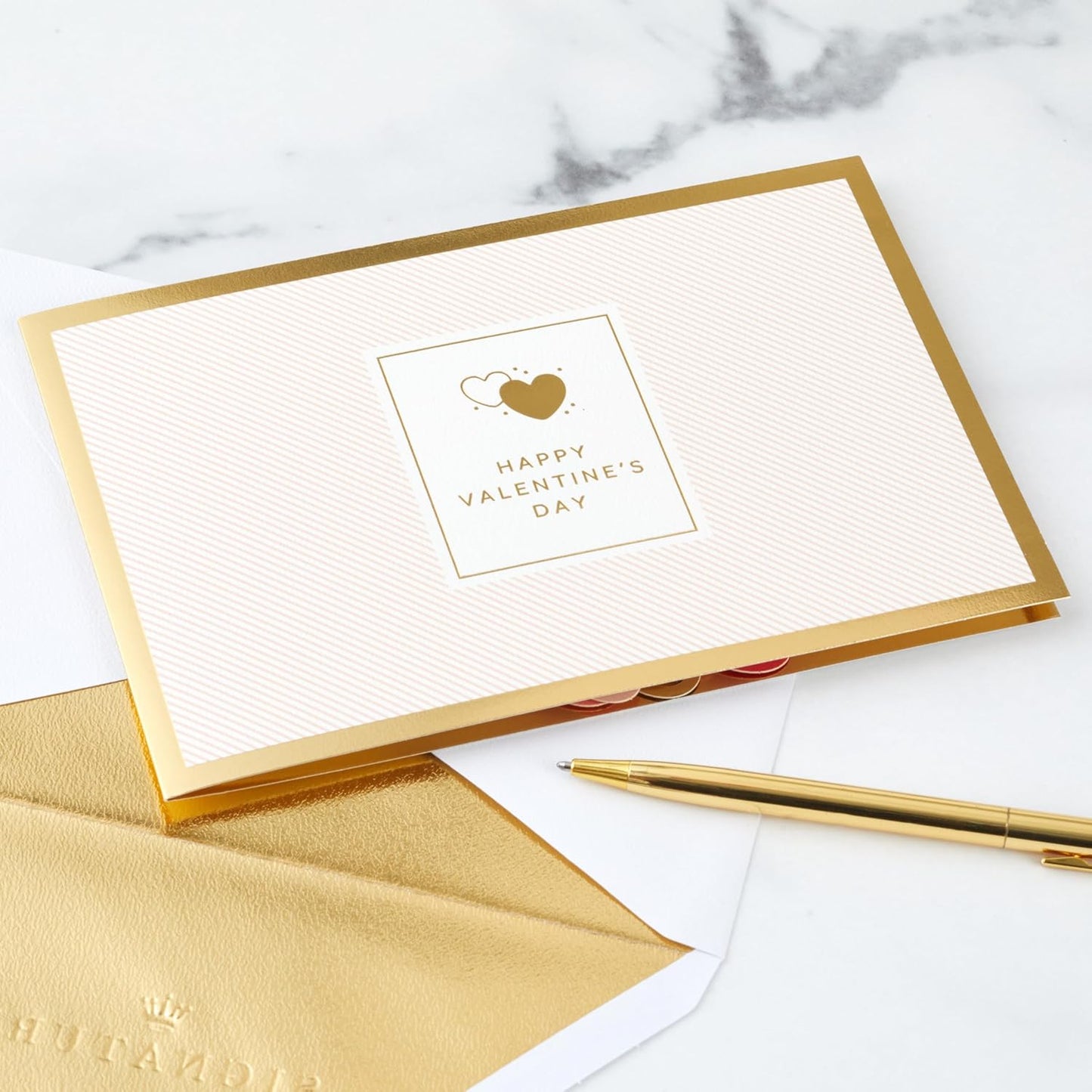 Flowers Hearts Balloons 3D & Pop Up Valentine's Card