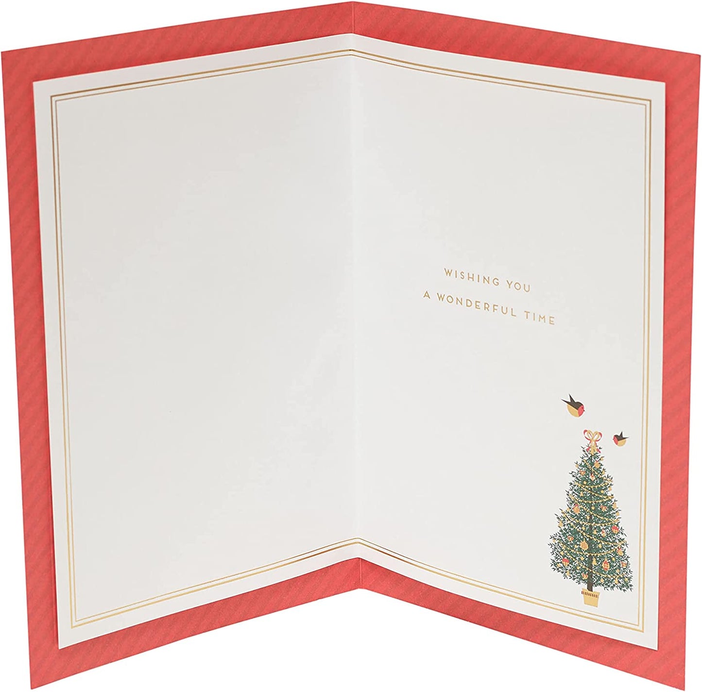 Mum Christmas Card High Street Scene
