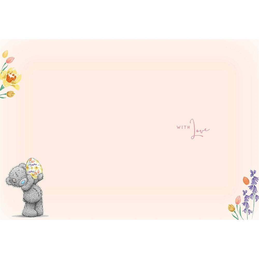 Bear With Egg Thinking of You Easter Card