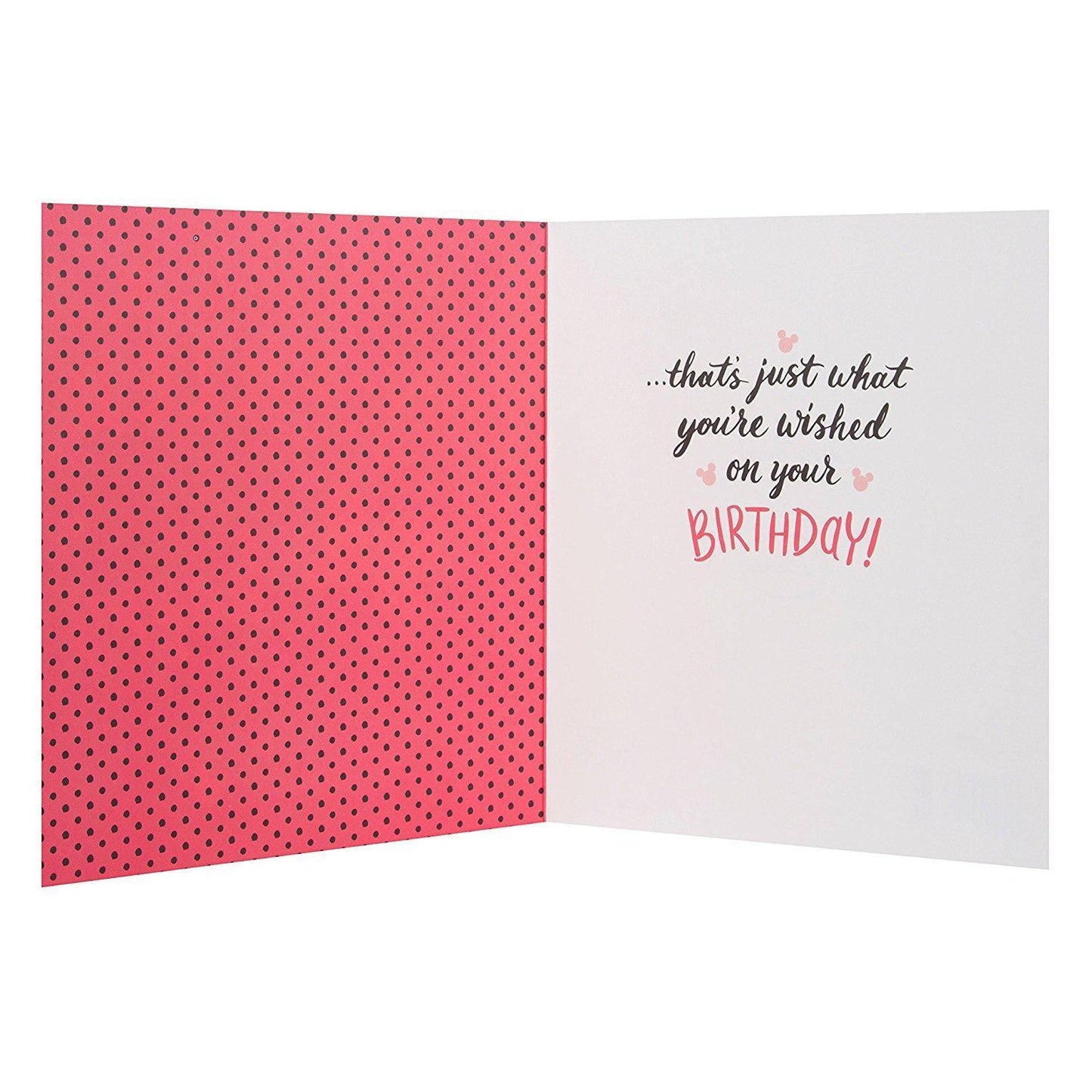 Disney Minnie Birthday Card Fun Filled