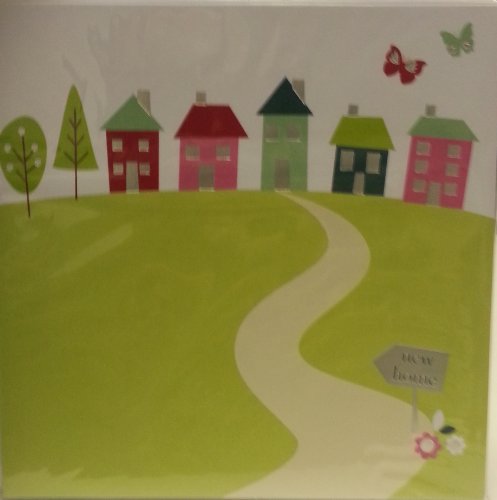 New Home Announcement Pack of 8 Cards and Envelopes