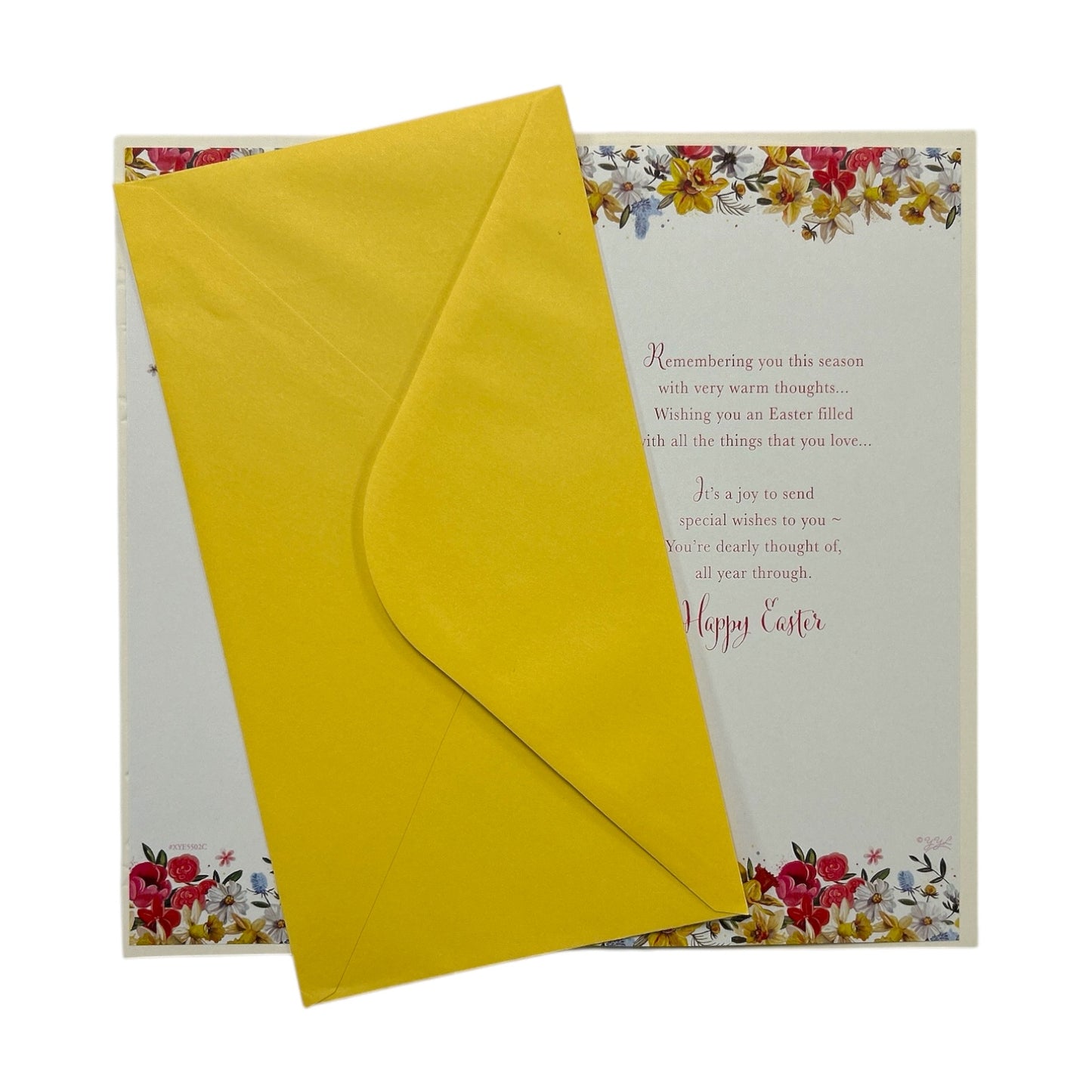 To Special Friends Floral Wreath Design Easter Card