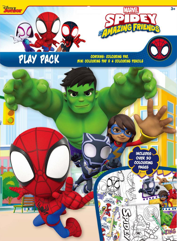 Spidey & Amazing Friends Colouring Play Pack