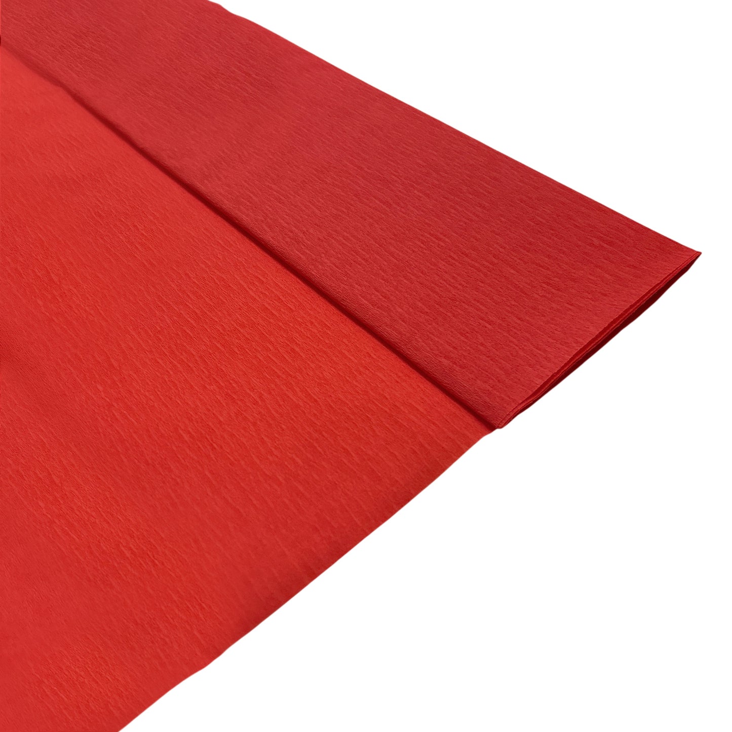 Pack of 20 Red Crepe Paper Sheets 50cm x 2m 17GSM 35% Stretch Craft Paper