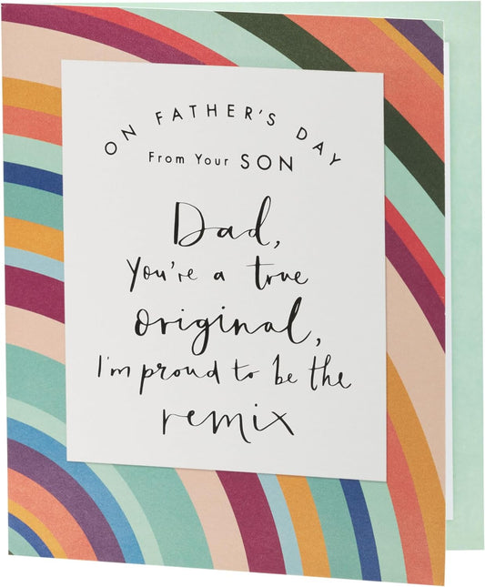 Sweet Design Son Father's Day Card