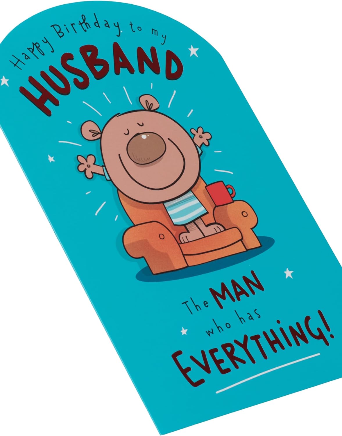 Funny Design Husband Birthday Card