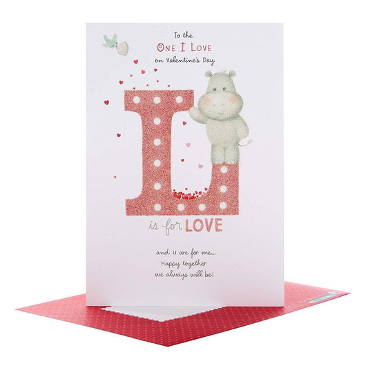 Hallmark One I Love Valentine's Day Card 'Happy Together'