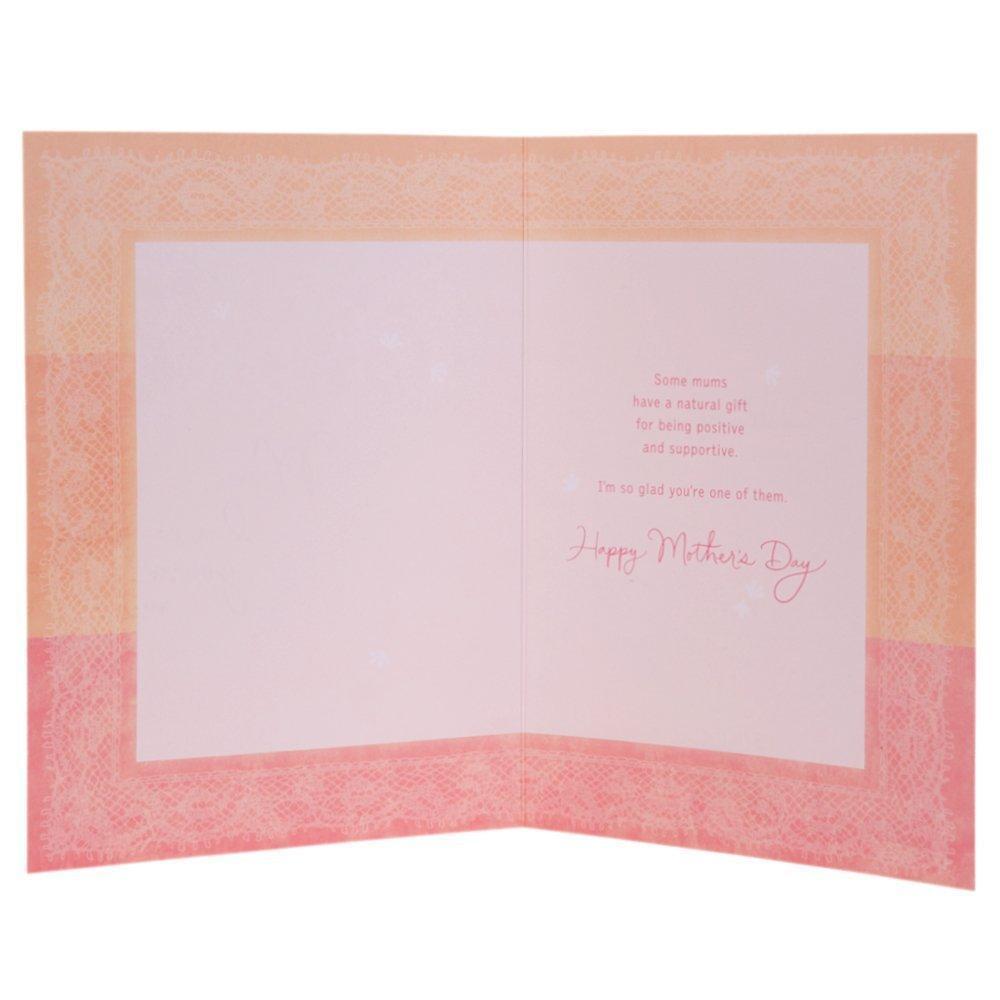 For Mum Traditional Glittered Mother's Day Card
