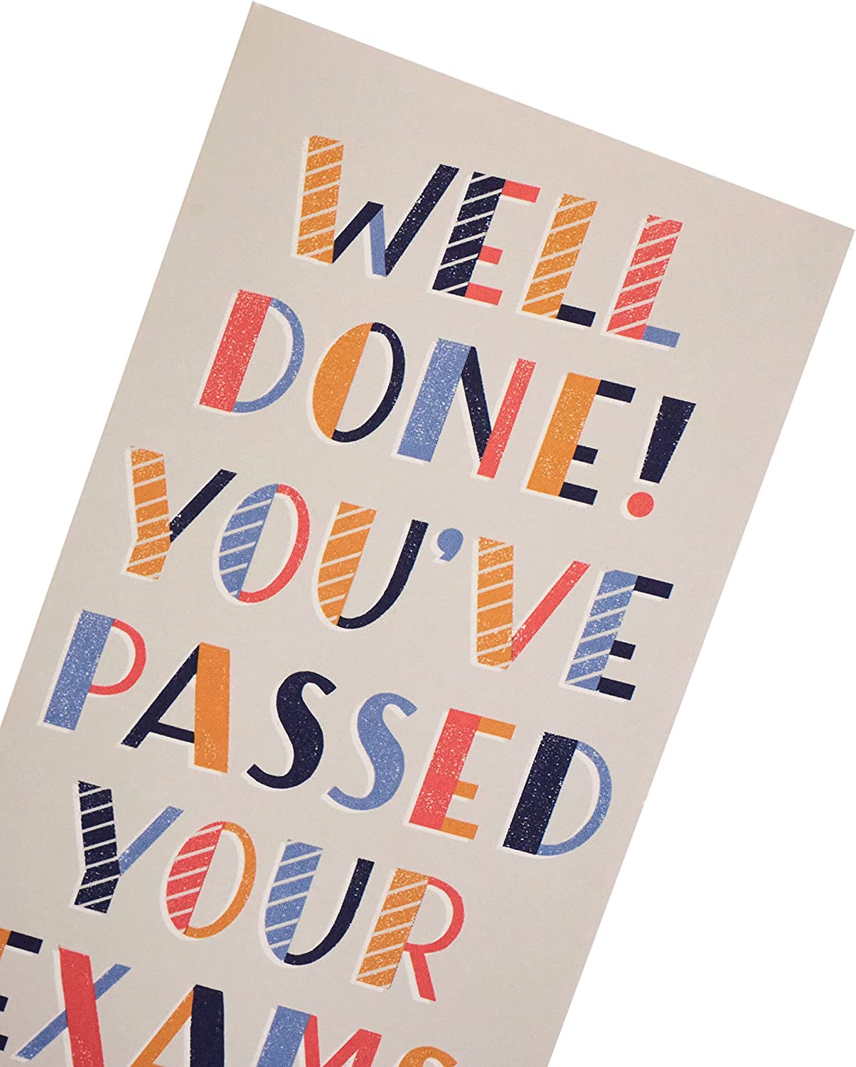 Well Done Passed Exams Congratulations Card