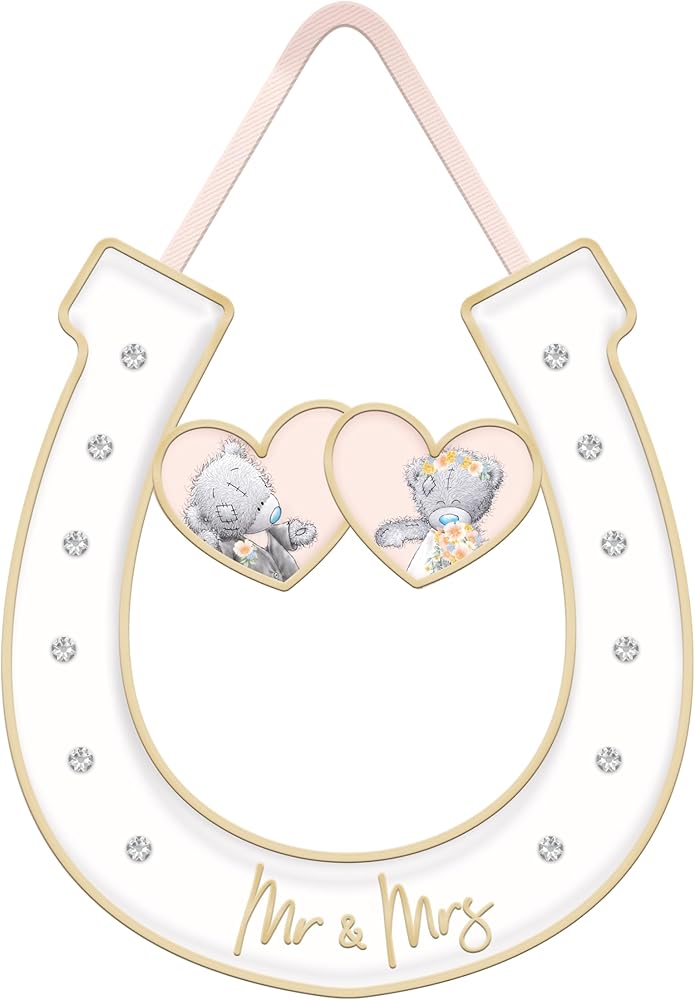 Me to You Tatty Teddy Good Luck Wedding Horseshoe Gift Official Collection