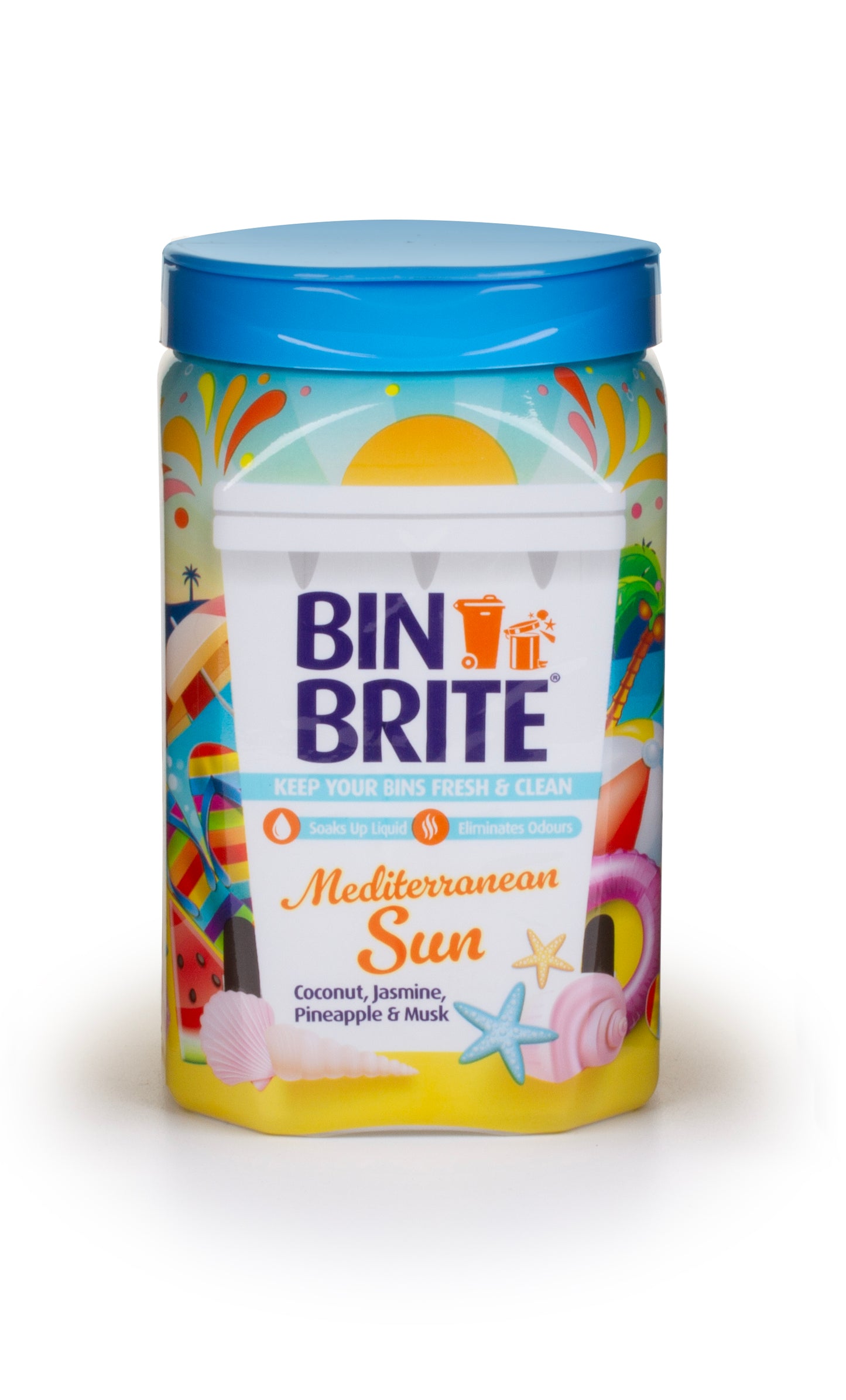 Pack of 3 Mediterranean Sun Bin Odour Neutraliser 500g