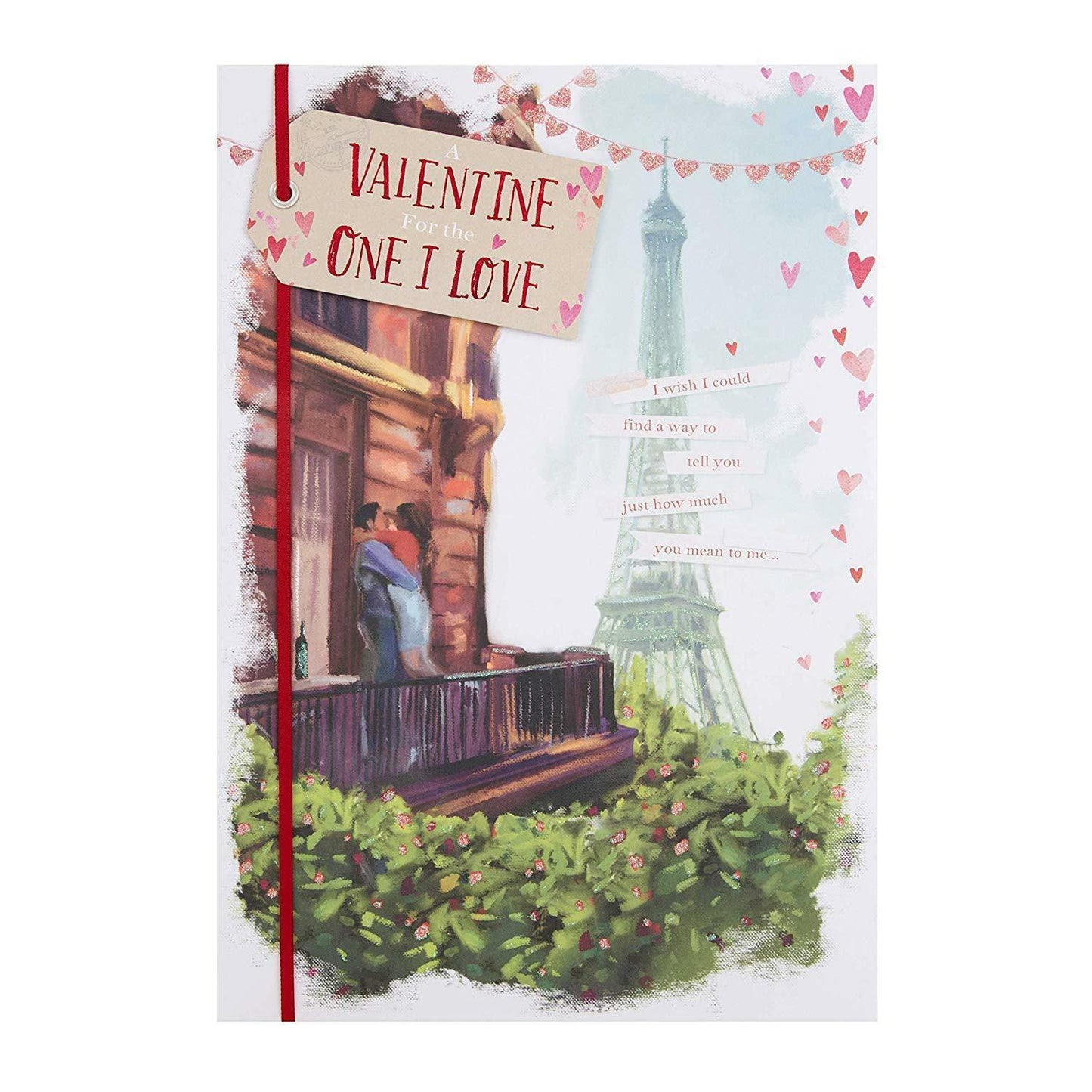 One I Love Valentine's Day Card 'Wonderful'