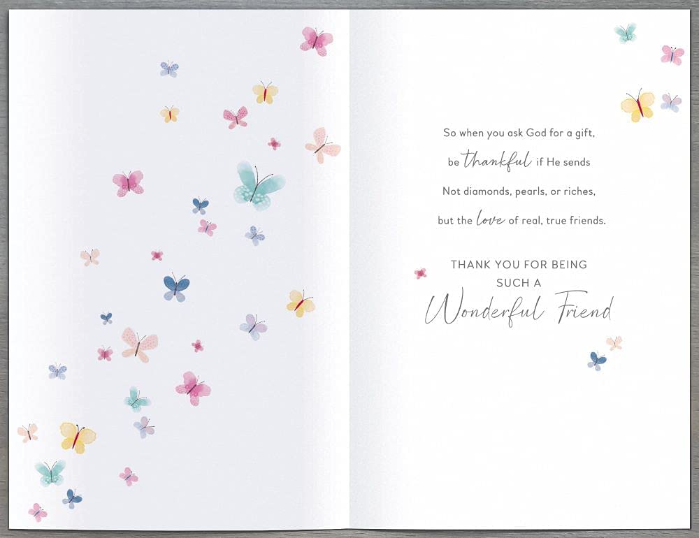 Friendship's Gift Sentimental Birthday Card by Helen Steiner Rice