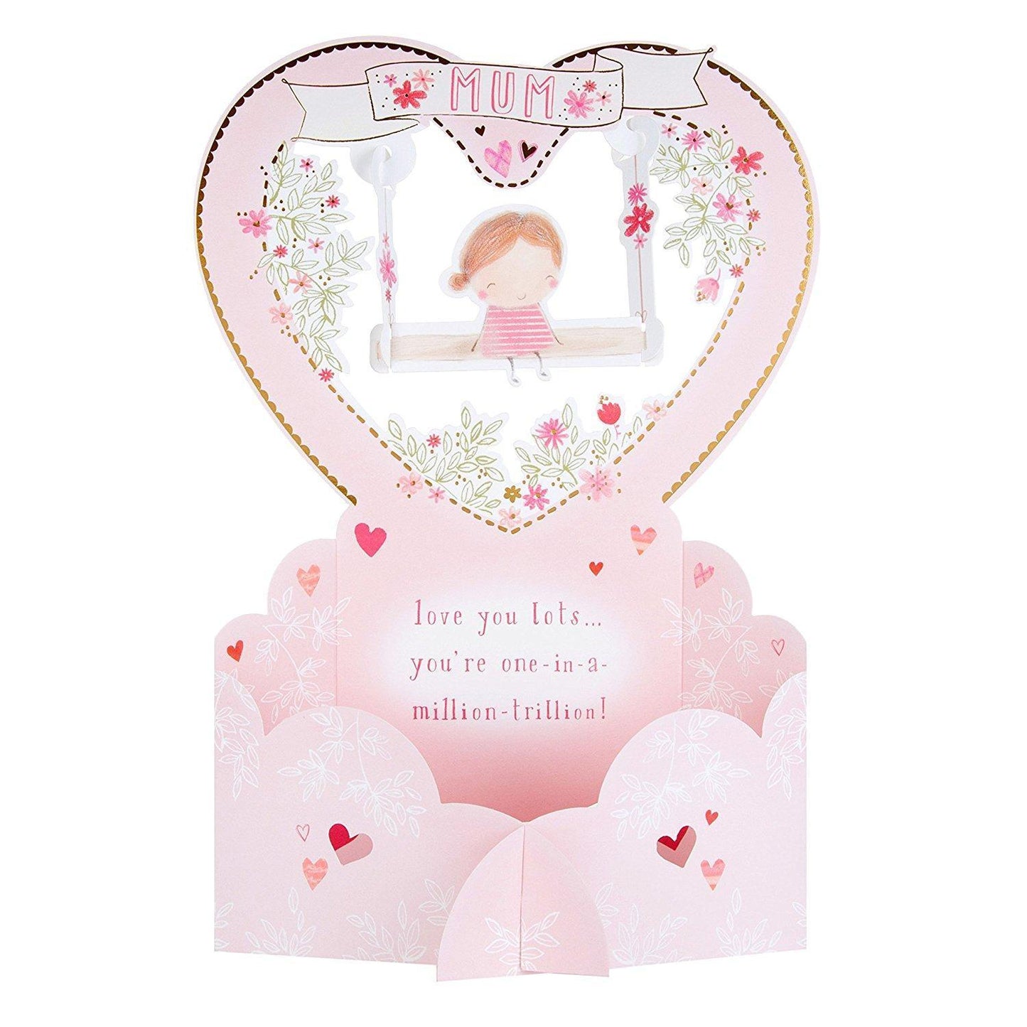 Mum "One In A Million Trillion" Mother's Day Card
