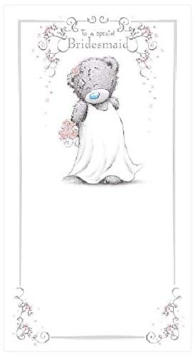 To Bridesmaid Adorable Me to You Tatty Teddy Wedding New Greetings Card