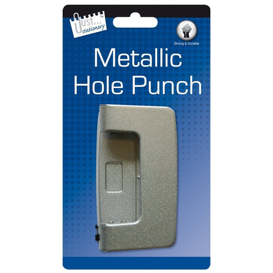 Just Stationery 2 Hole Metallic Punch