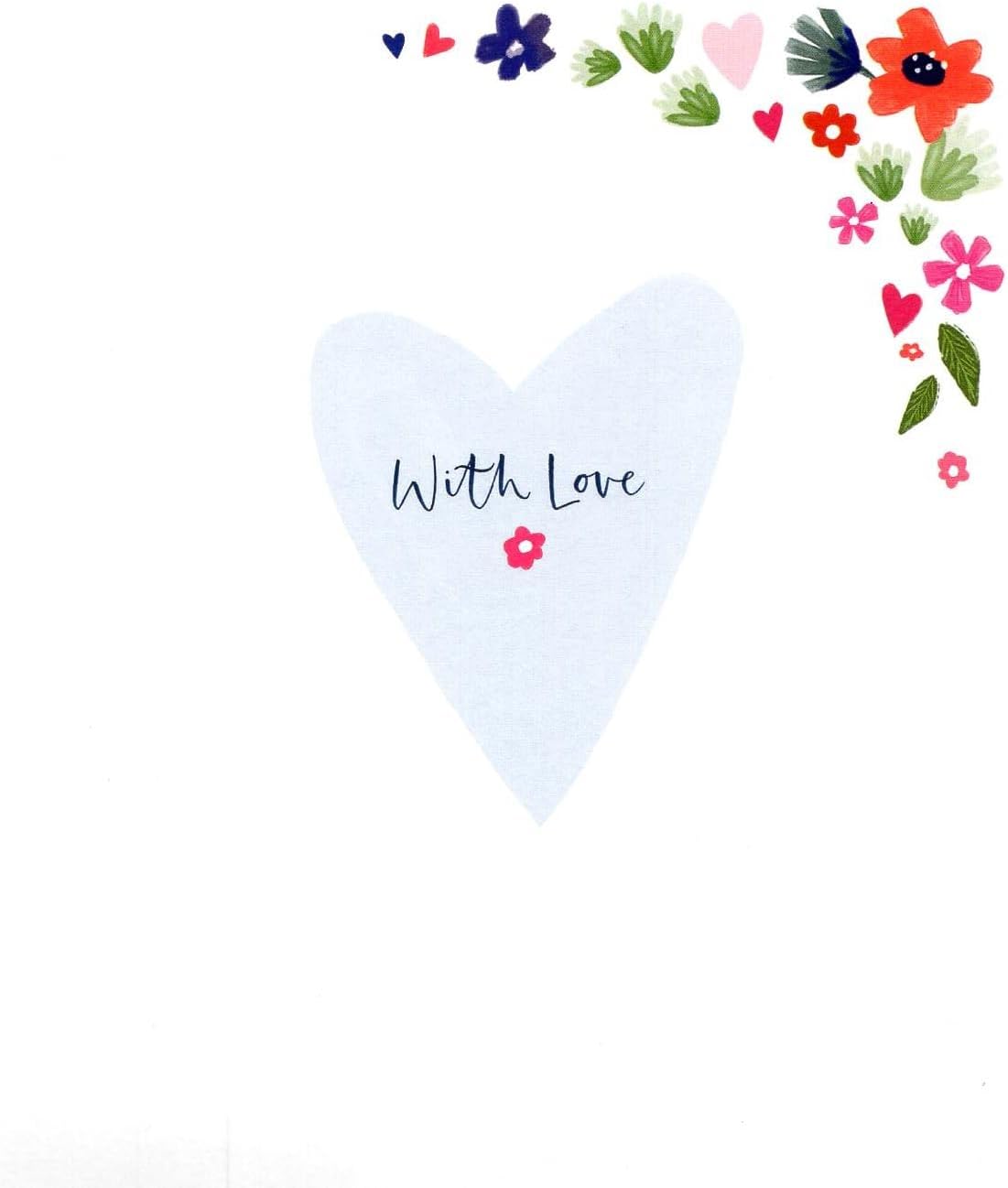 Artistic Galentine's Day Love Blooms Here Valentine's Card
