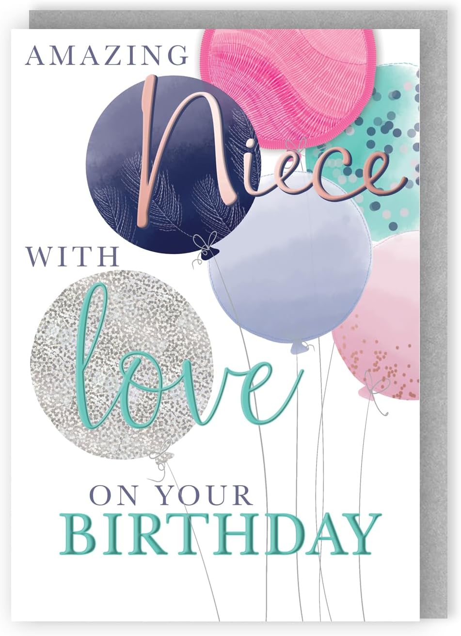 Love Magical Party Fun! Amazing Niece Birthday Card