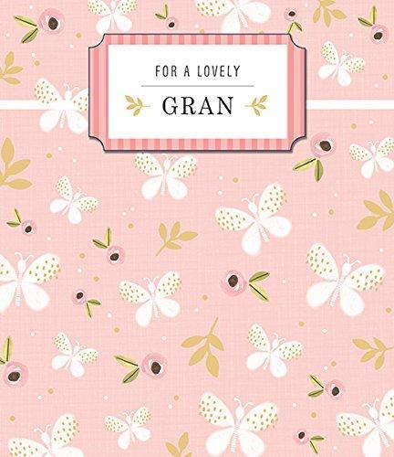 Gran Butterfly and Flower Mother's Day Quality Greeting Card