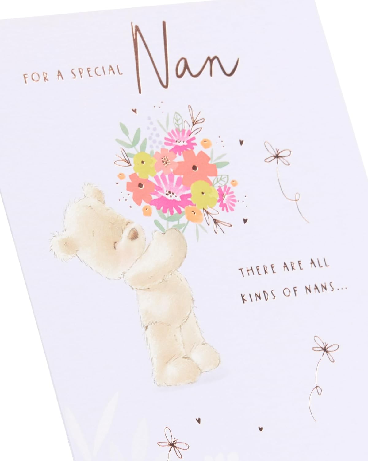 Cute Teddy Design Nan Mother's Day Card