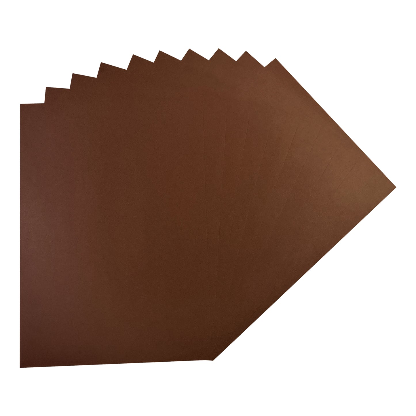 Pack of 20 Sheets A2 Brown Colored Craft Papers 230gsm
