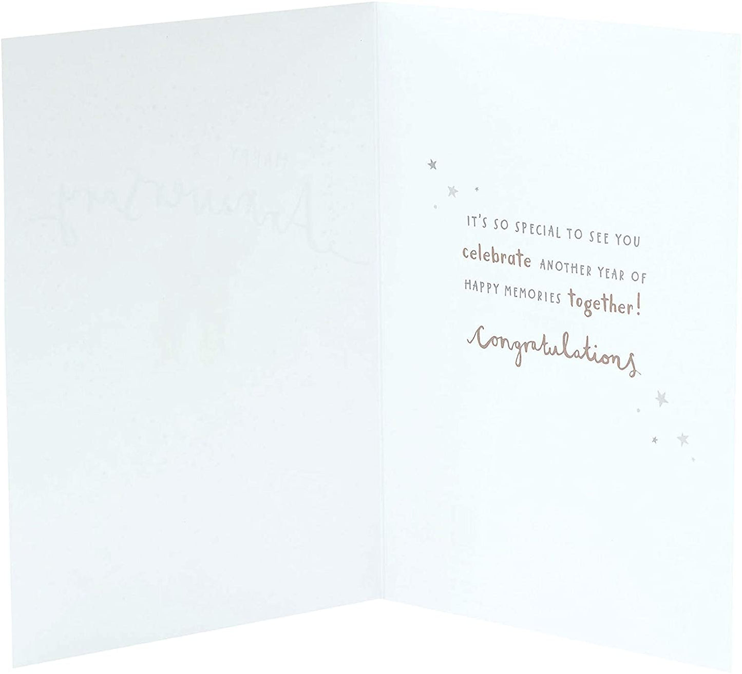 Wedding Anniversary Cute Teddies Card