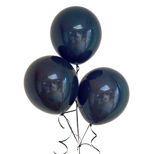 Bag of 100 Dark Blue Colour 12" Latex Balloons