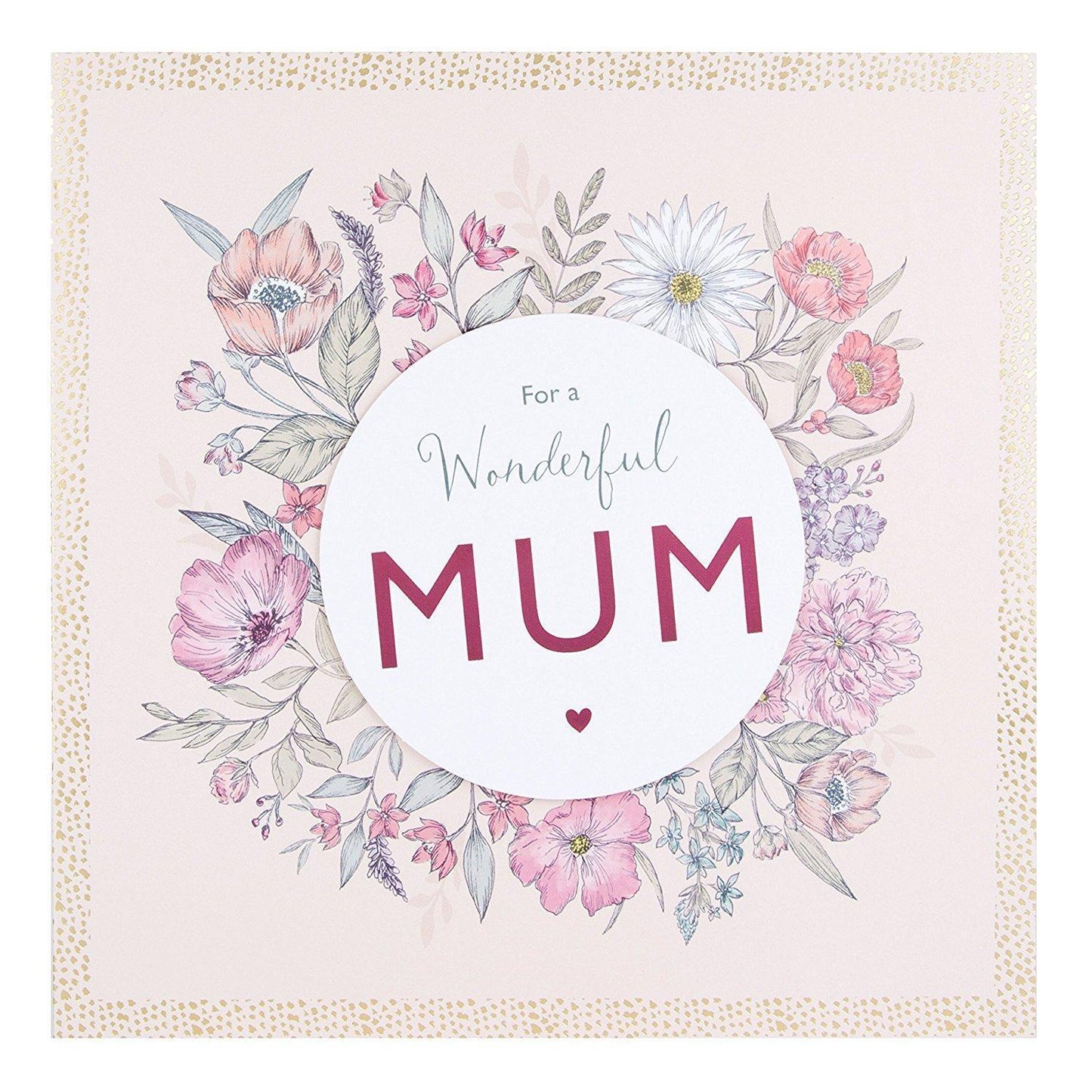 Mum 'Wise And Thoughtful' 3D Contemporary Mother's Day Card