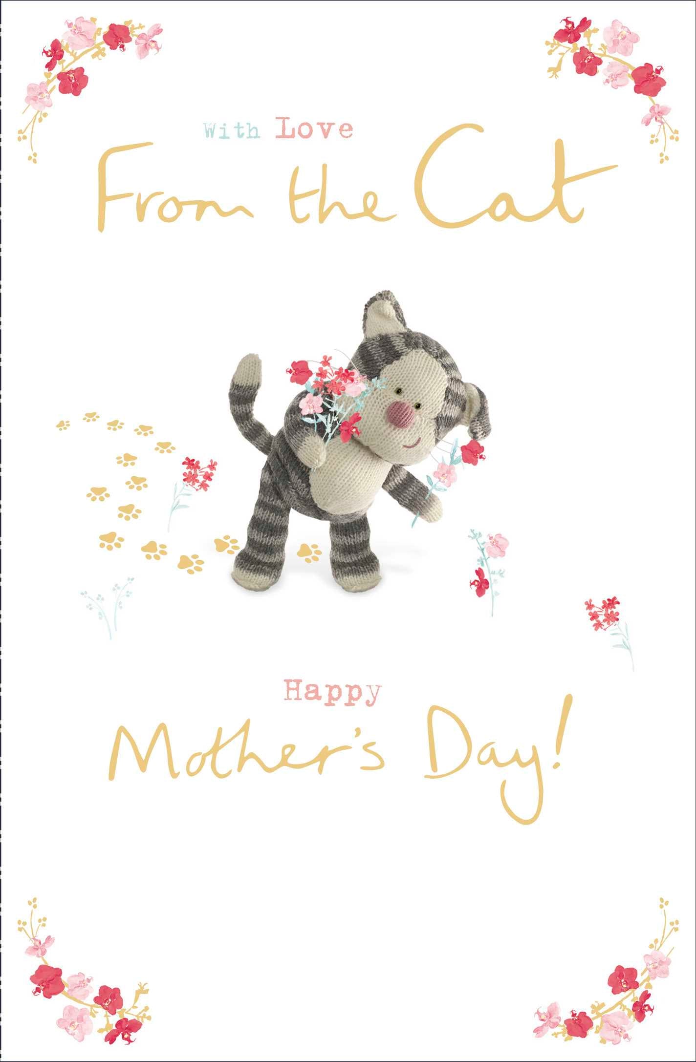 With Love From The Cat Floral Mother's Day