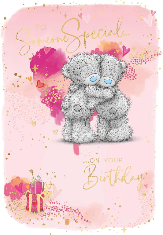 Bears Hugging Someone Special Birthday Card