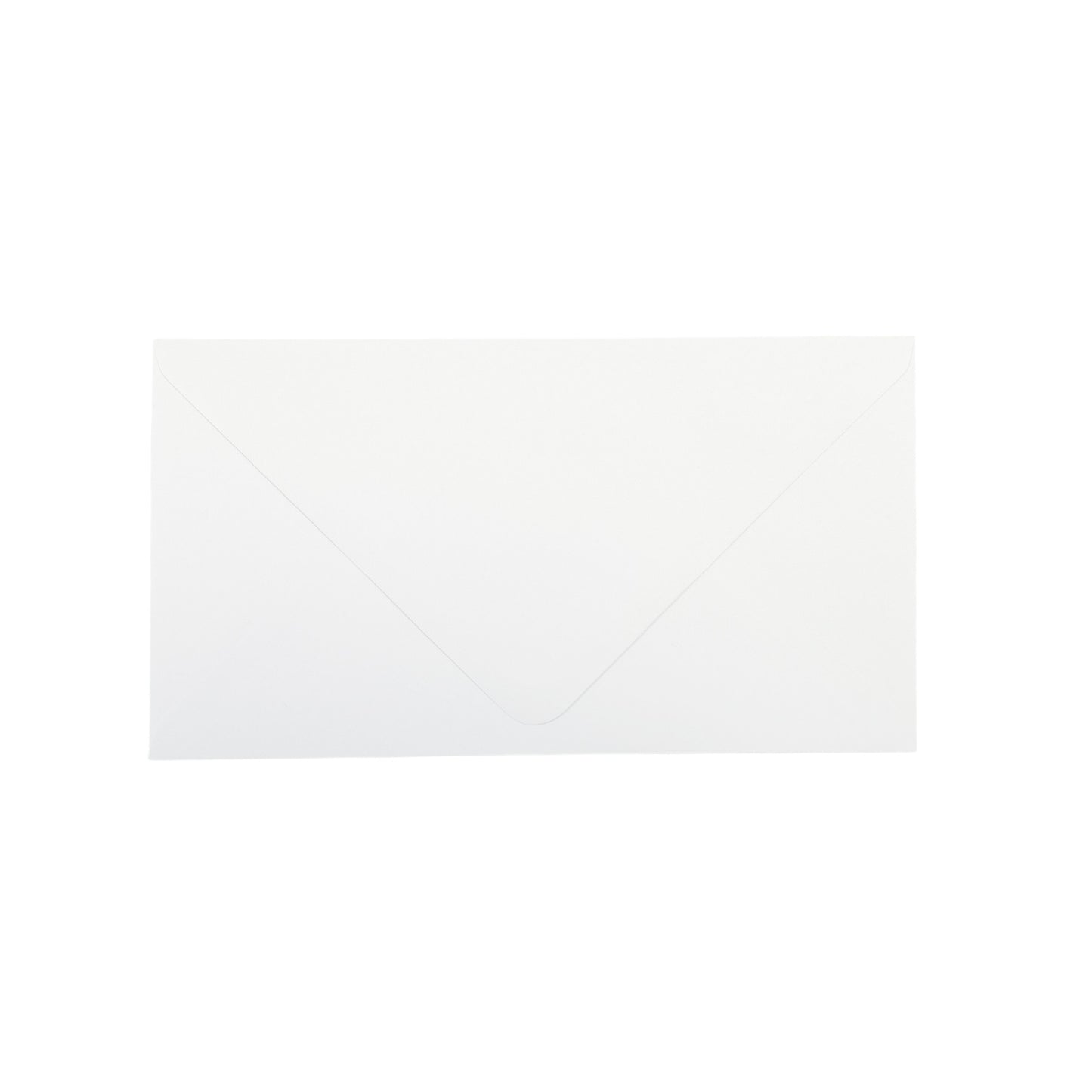 Pack of 50 White 100gsm 130x235mm Gummed Envelopes