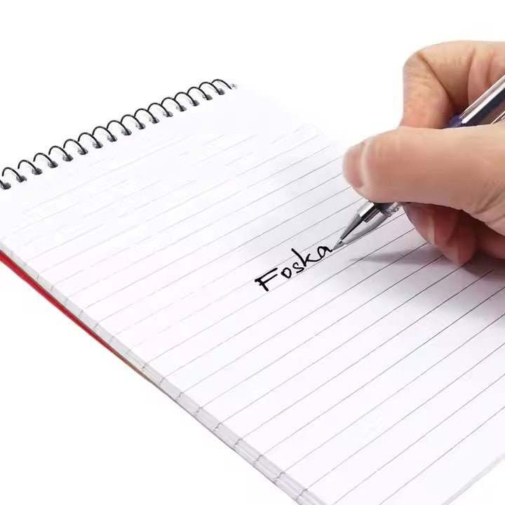 50 Sheets Lined Spiral Notebook 5"x8"