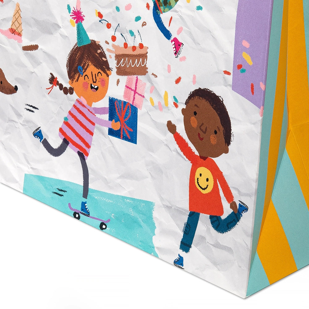 Any Occasion Extra Large Gift Bag Custard Crew Kids Design