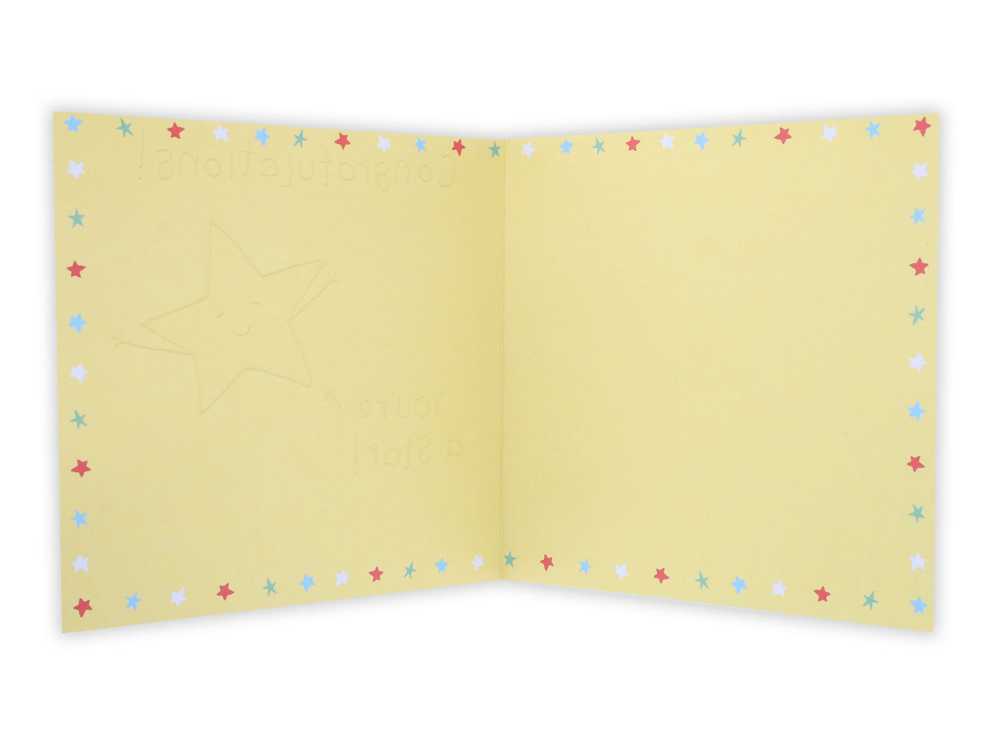 Congratulations You're A Star Card