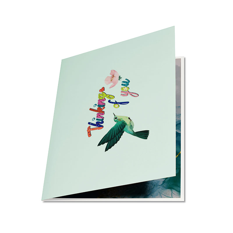 Thinking of You 3D Pop Up Greeting Card