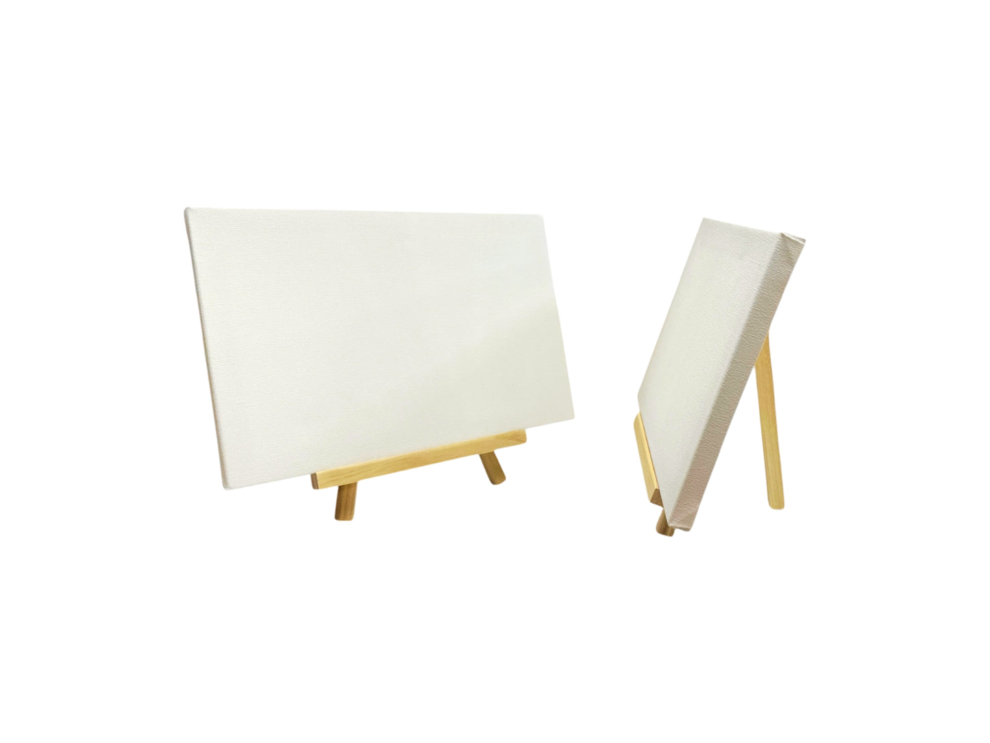 Pack of 6 20x30cm Canvas Easel Set