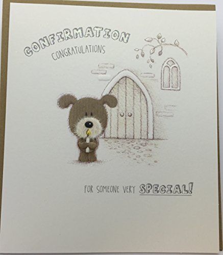 Cute Woof The Dog Confirmation Congratulation Greetin Card Someone very Special