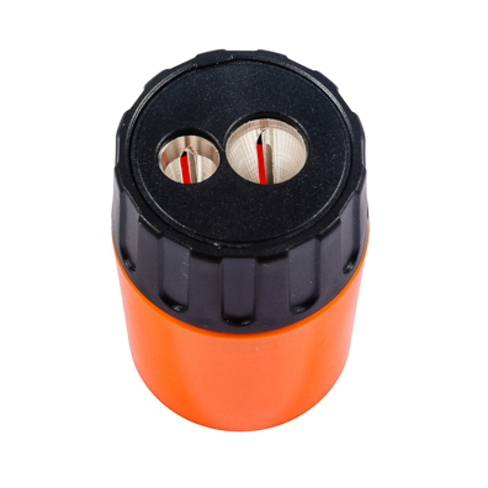 Pack of 10 Double Hole Round Pencil Sharpeners