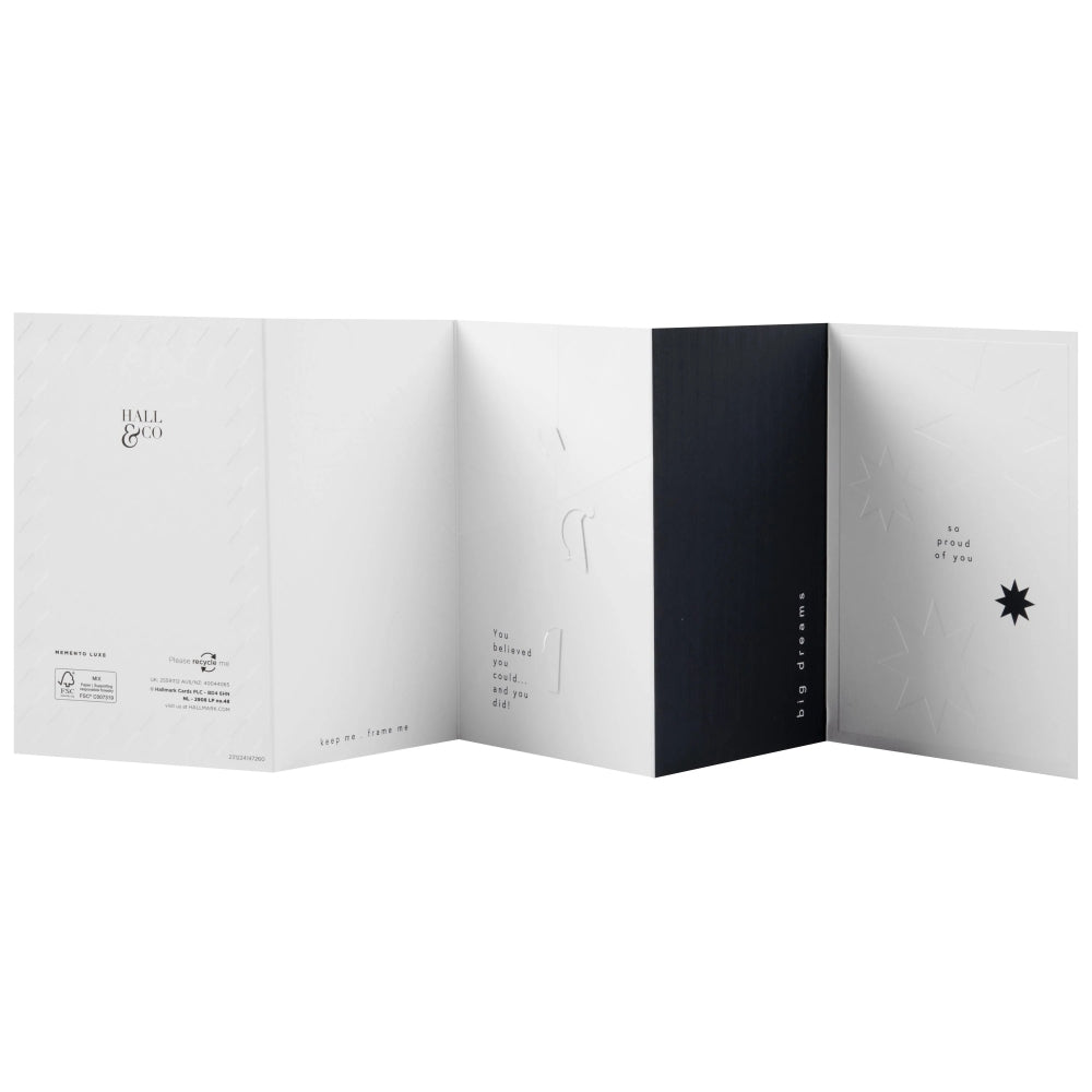 Memento Luxe Premium Congratulations Card with Mini Card, Keepsake