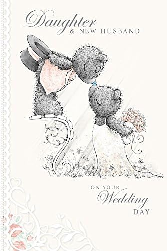 Daughter And New Husband Wedding Day Card