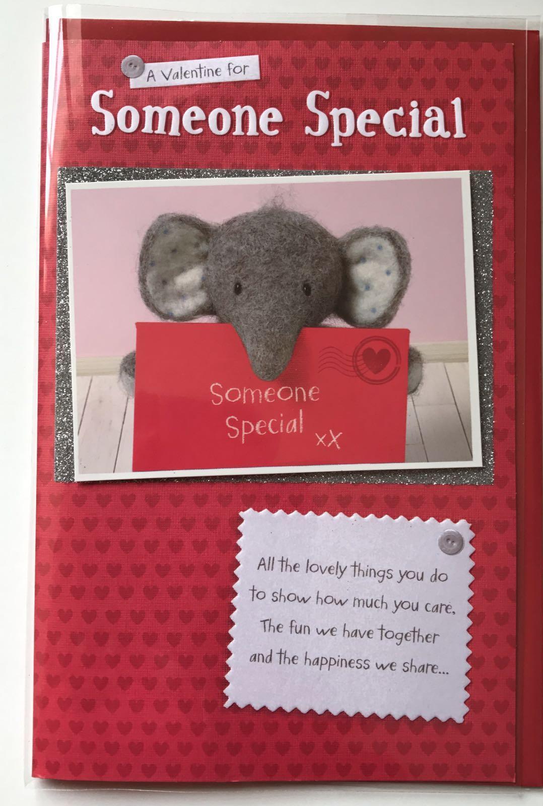 For Someone Special Cute Elliot & Buttons Valentine's Day Card